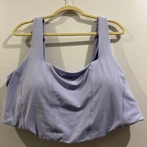 Corset style sports bra/top